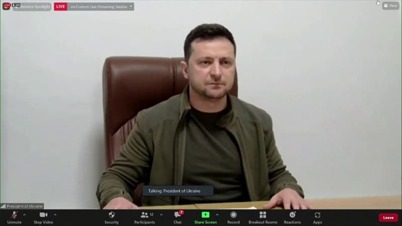 “Si l’Ukraine tombe, toute l’Europe tombera”: Zelensky appelle les Européens à “ne pas rester silencieux”