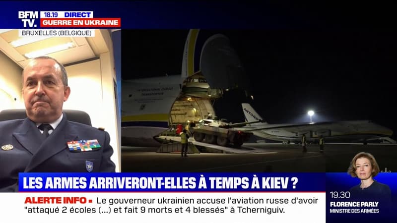Les Ukrainiens sont “très organisés” et “leur commandement est bien en place”, estime l’amiral Hervé Bléjean