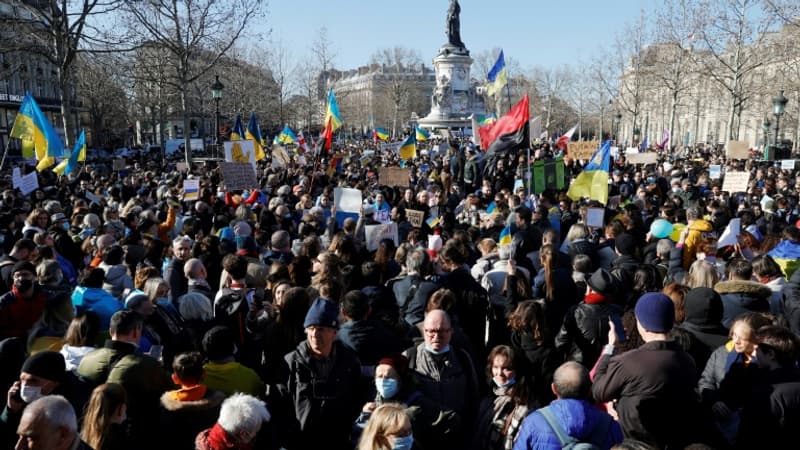 Guerre en Ukraine: 80% des Français favorables à l’accueil d’une partie des réfugiés