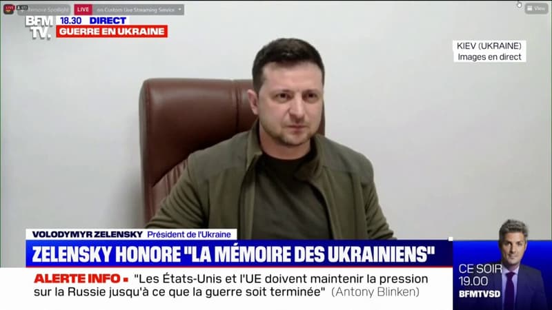 “Ne restez pas silencieux, soutenez l’Ukraine”: l’appel de Volodymyr Zelensky aux Européens