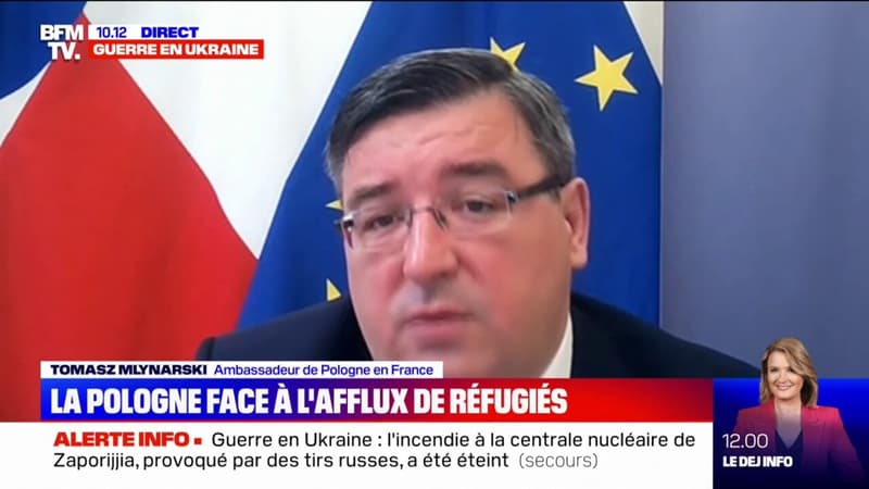 “Nous sommes tous en danger”: Tomasz Mlynarski, ambassadeur de Pologne en France, réagit à l’attaque russe de la centrale nucléaire de Zaporijjia
