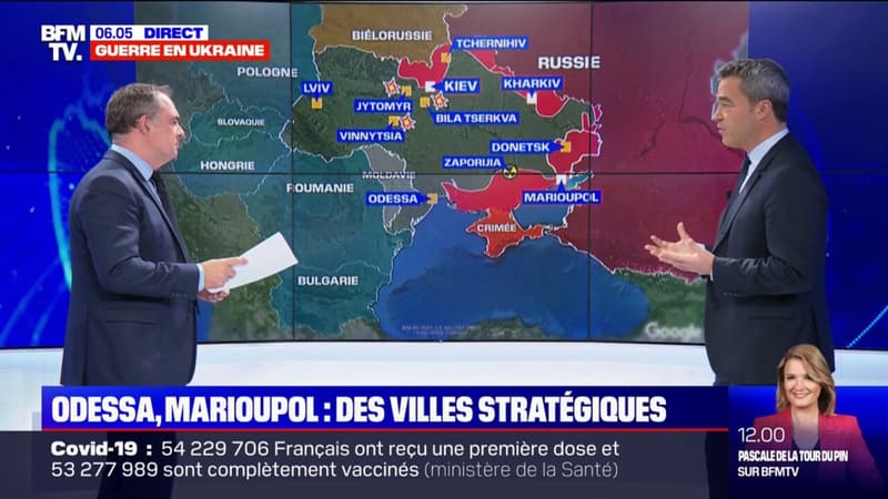 Odessa, Marioupol: pourquoi ces deux villes sont stratégiques pour l’armée russe