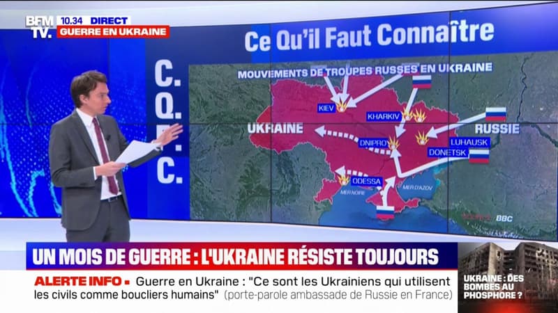 Où en est l’armée russe après un mois de guerre en Ukraine ?