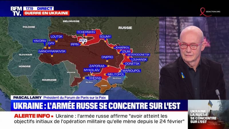 Pascal Lamy sur l’armée russe: “Entendre que l’objectif principal est le Donbass, c’est un peu curieux”