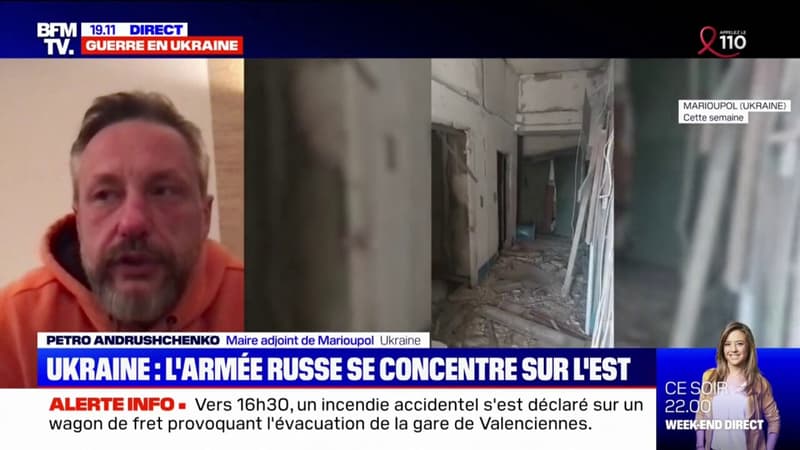 Petro Andrushchenko, maire-adjoint de Marioupol: “Nous sommes chez nous, et il est hors de question de céder notre pays aux Russes et aux troupes russes”