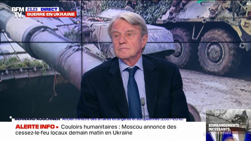 Pour Bernard Kouchner, il faut accepter l’Ukraine immédiatement dans l’Union européenne