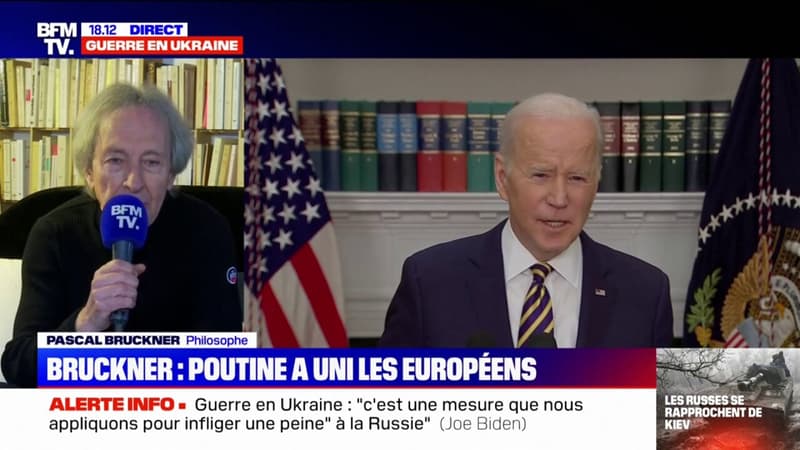 Pour Pascal Bruckner, “Poutine saura parfaitement diviser” l’Europe s’il sent l’absence de la “puissance militaire américaine”