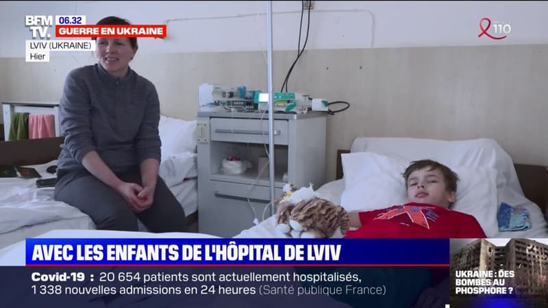 Ukraine: au cœur d’un hôpital pour enfants à Lviv