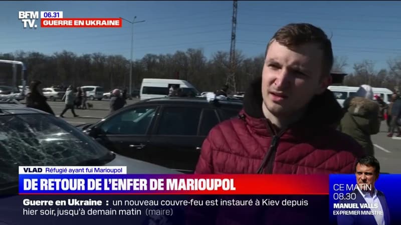 Ukraine: ce réfugié témoigne de l’enfer de la guerre à Marioupol