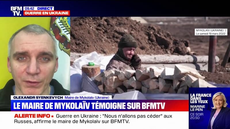 “Un missile a détruit un hôtel hier”: le maire de Mykolaïv accuse l’armée russe de bombarder des sites non militaires