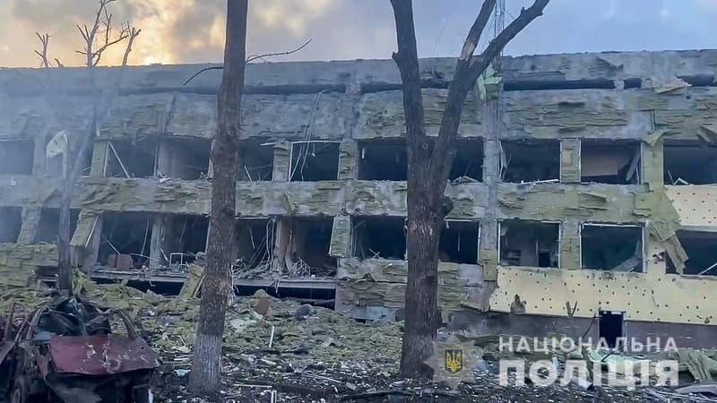 Ukraine: trois morts, dont une fillette, dans le bombardement de l’hôpital pédiatrique de Marioupol