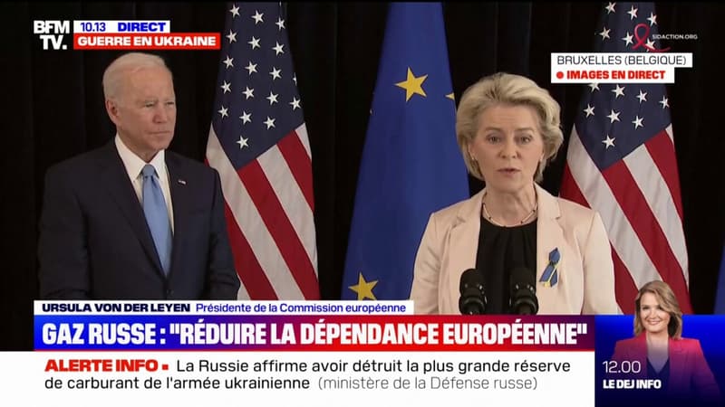 Ursula Von der Leyen sur la guerre en Ukraine: “L’Union européenne va débloquer 3,4 milliards d’euros pour les réfugiés”