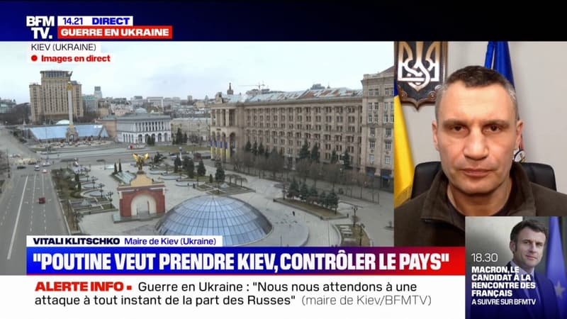 Vitali Klitschko, maire de Kiev: “Nous attendons une attaque russe à tout instant”