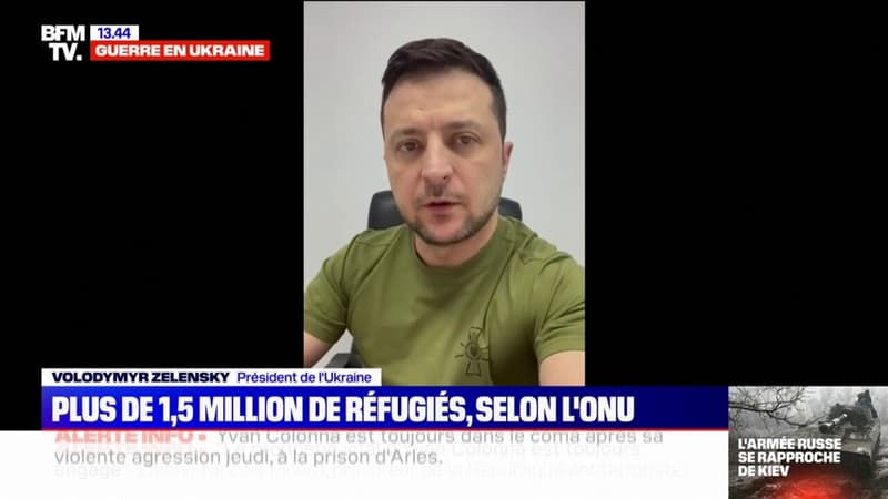 Volodymyr Zelensky réclame à nouveau la fermeture complète de l’espace aérien ukrainien