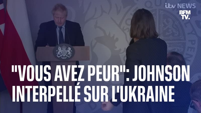“Vous avez peur de la 3ème guerre mondiale, mais elle a déjà commencé !”: l’émotion d’une activiste ukrainienne face à Boris Johnson