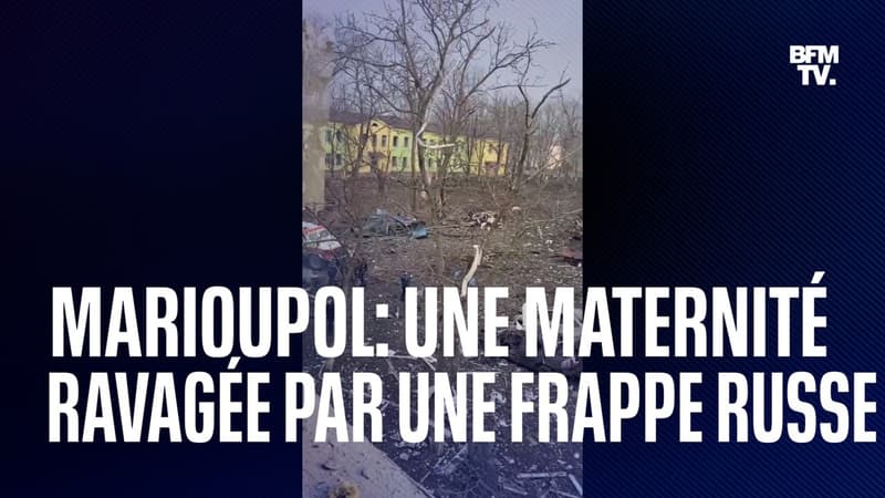 Zelensky dénonce “une frappe directe des troupes russes” contre une maternité de Marioupol