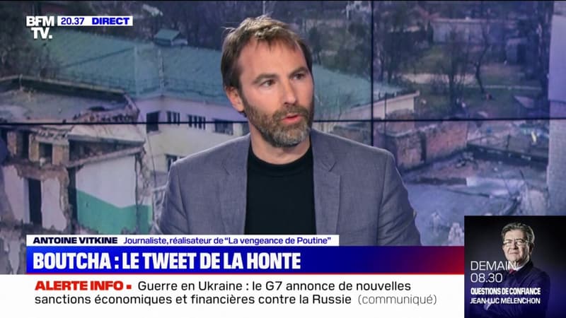 Antoine Vitkine, journaliste: “La propagande russe utilise la moquerie, l’injure le cynisme”