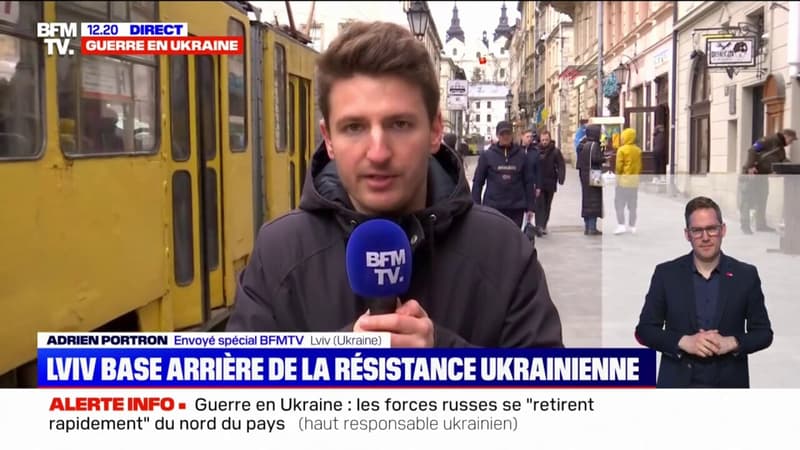 Au cœur de Lviv, base arrière de la résistance ukrainienne