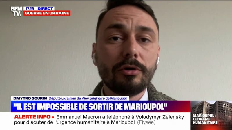 “Au moins 400 personnes” ont péri dans le bombardement du théâtre de Marioupol, selon le député ukrainien Dmytro Gourin