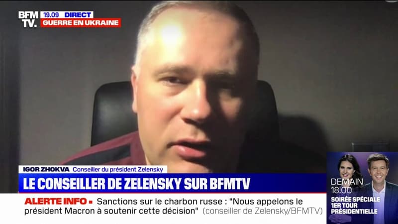 Bombardement de la gare de Kramatorsk: “C’est un acte terroriste, horrible et inhumain”, réagit Igor Zhokva, conseiller du président Zelensky