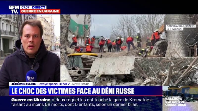 Boutcha, Kramatorsk… Le choc des habitants face aux dénégations russes