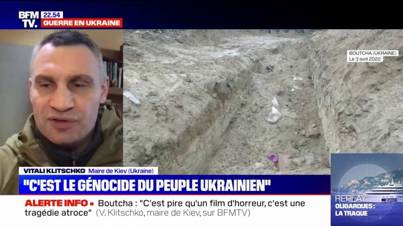 Boutcha: le maire de Kiev dénonce un “génocide du peuple ukrainien”