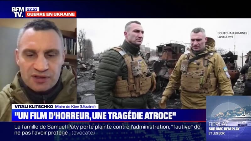 Boutcha: pour le maire de Kiev, “c’est pire qu’un film d’horreur, c’est une tragédie atroce”