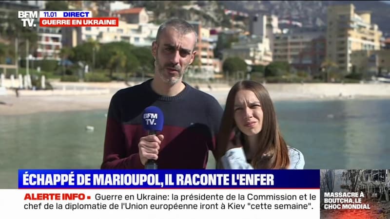 Ce rescapé de Marioupol témoigne de son périple pour quitter l’Ukraine et ses bombardements