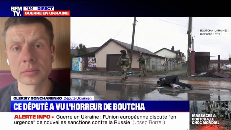 “Dans le gaz russe, il y a du sang ukrainien”: les mots d’un député ukrainien après le massacre de Boutcha