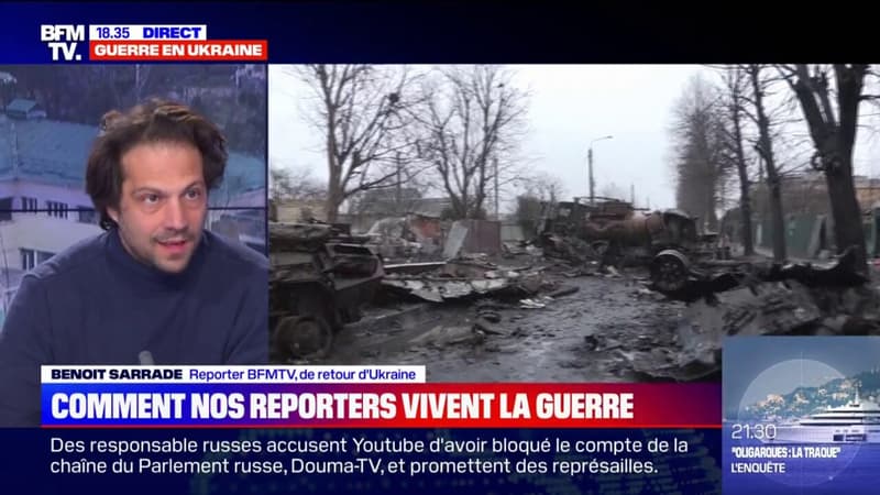 De retour d’Ukraine, les reporters de BFMTV racontent l’horreur de Boutcha