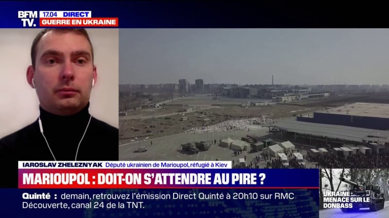 “Des familles entières meurent à cause de la faim et du manque d’eau”, raconte ce député de Marioupol