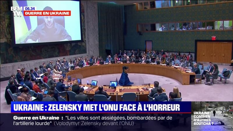 Devant les Nations unies, Zelensky dénonce leur inaction au travers d’une vidéo glaçante sur la guerre en Ukraine