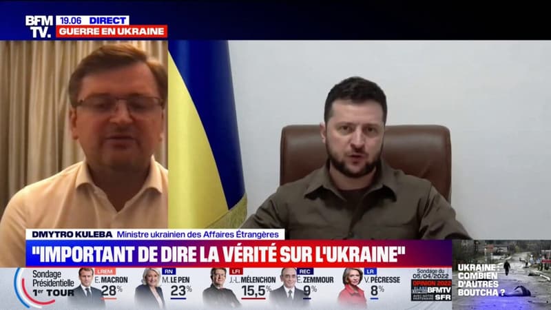 Dmytro Kuleba, le ministre ukrainien des Affaires étrangères: “La Russie ne doit pas siéger” à l’ONU