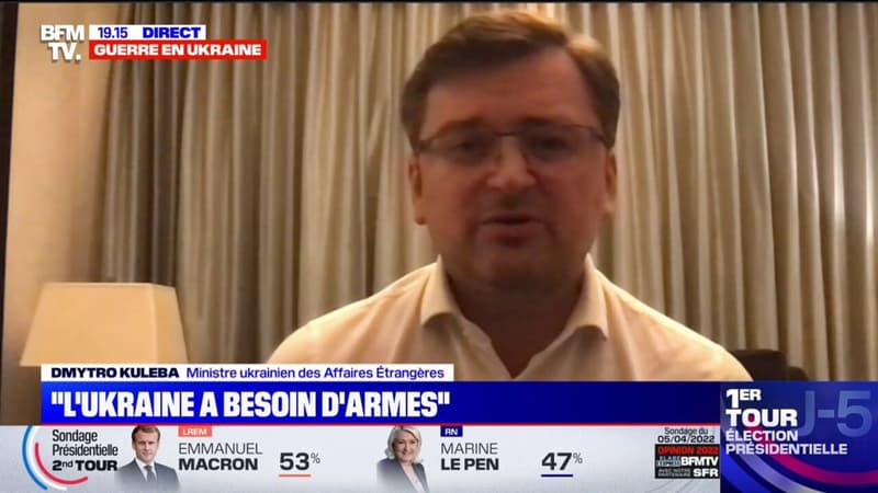 Dmytro Kuleba, ministre ukrainien des Affaires étrangères: “Nous nous préparons à une nouvelle offensive de la Russie au Donbass”