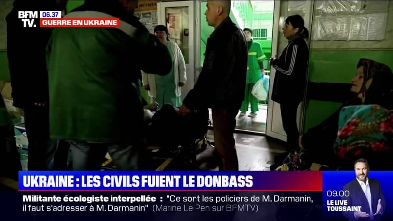 Guerre en Ukraine: à Toretsk, une maison de retraite évacuée pour fuir le Donbass
