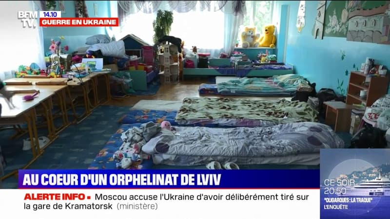 Guerre en Ukraine: au cœur d’un orphelinat de Lviv