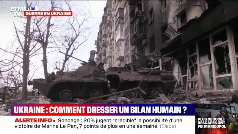 Guerre en Ukraine: comment dresser un bilan humain?