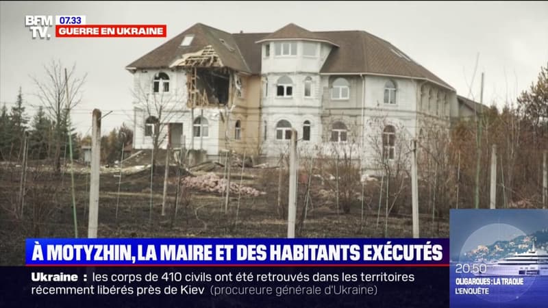Guerre en Ukraine: l’horreur à Motyzhin, où la maire et des habitants ont été exécutés