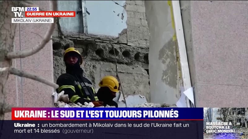 Guerre en Ukraine: le sud et l’est toujours pilonnés par l’armée russe
