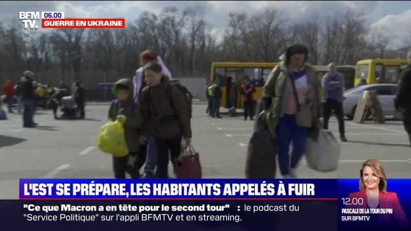 Guerre en Ukraine: les habitants de l’Est du pays appelés à fuir