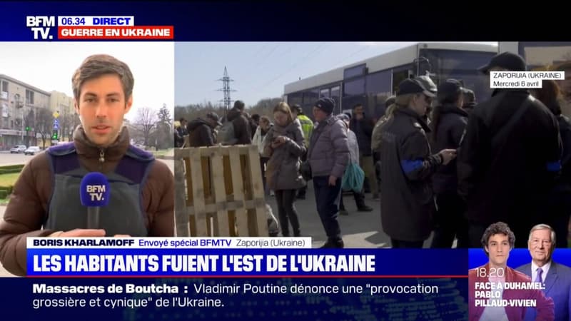 Guerre en Ukraine: les habitants fuient l’est du pays