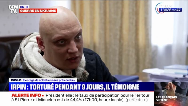 Guerre en Ukraine: torturé pendant 9 jours, cet ancien otage de l’armée russe témoigne