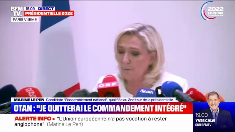 International: Marine Le Pen souhaite une “relation d’égal à égal” avec la Chine