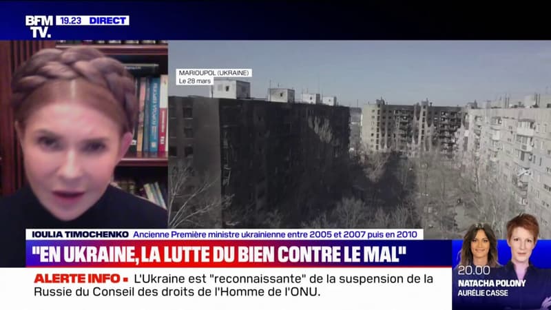 Ioulia Timochenko: “À Marioupol, l’héroïsme des militaires et des habitants est sans précédent”