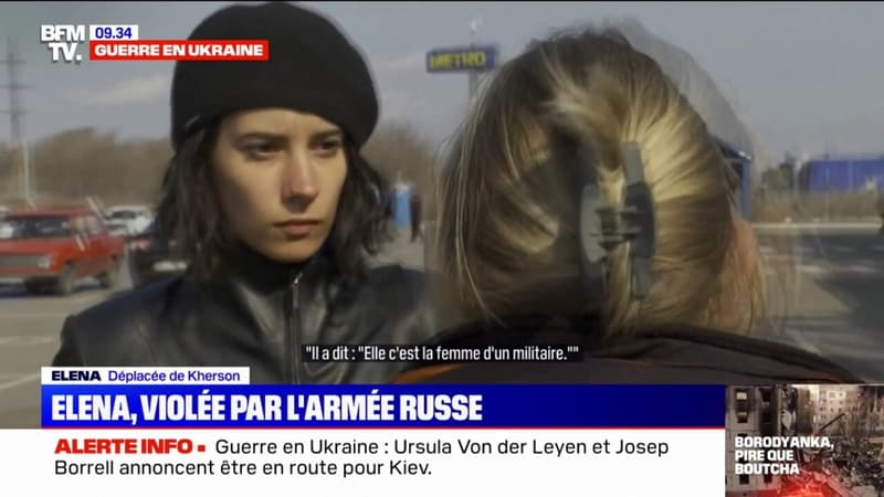 “Je ne veux plus vivre”: Elena, Ukrainienne violée par l’armée russe, raconte l’enfer qu’elle a vécu