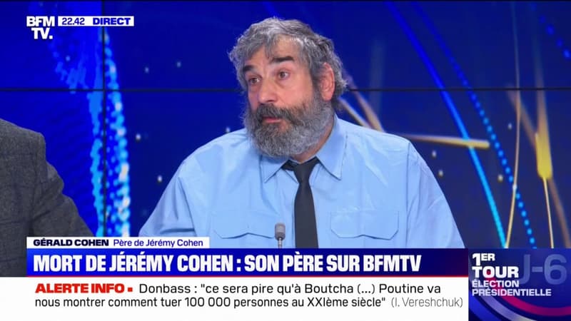 “Jérémy [Cohen] était sensible, un peu romantique et brillant”, décrit son père Gérald Cohen