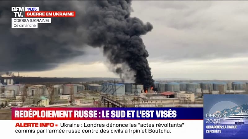 L’armée russe vise désormais le sud et l’est de l’Ukraine