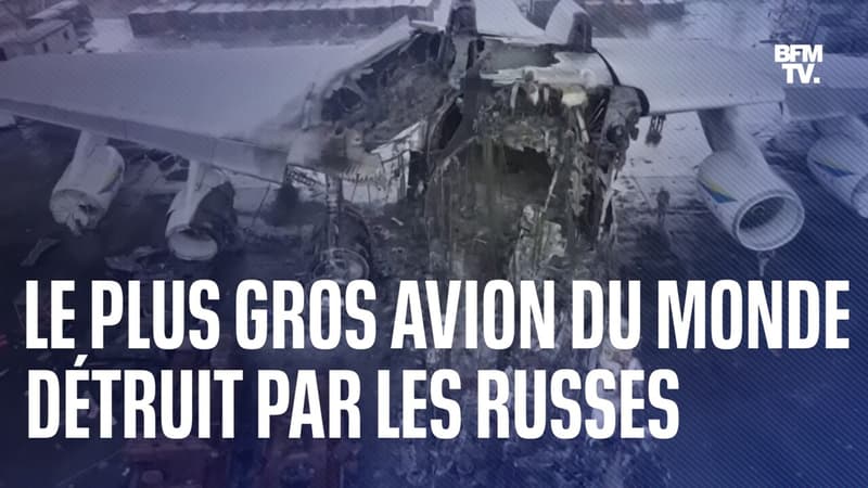 L’unique Antonov An-225, plus gros avion du monde, retrouvé détruit en Ukraine