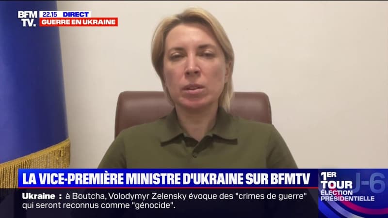 La vice-Première ministre d’Ukraine pointe “la responsabilité de l’ensemble du peuple russe” dans la guerre