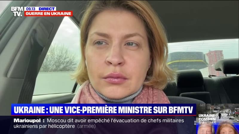 La vice-première ministre ukrainienne signale “un regroupement des forces russes à l’est et au sud” de l’Ukraine